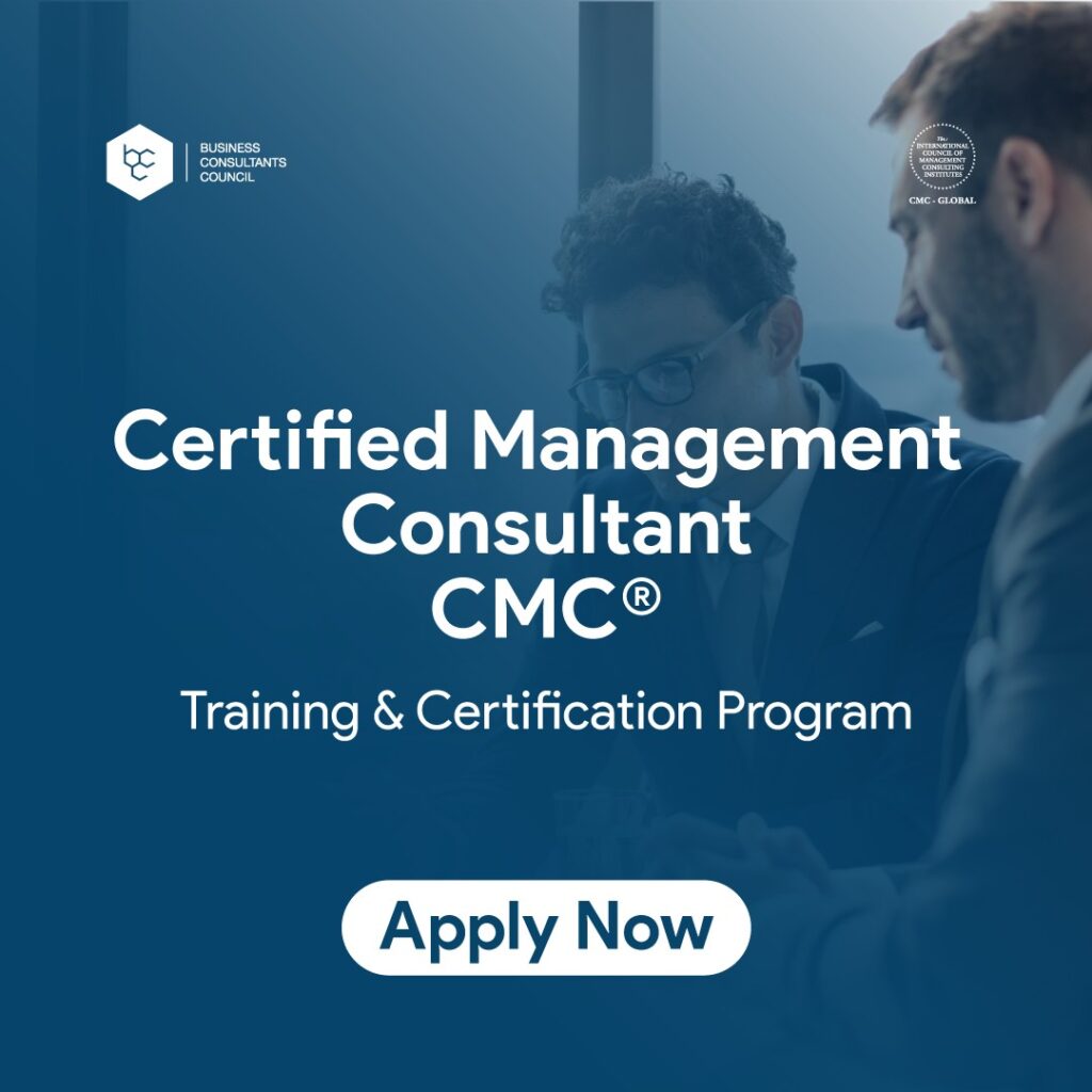 The benefits of becoming a Certified Management Consultant – CMC©